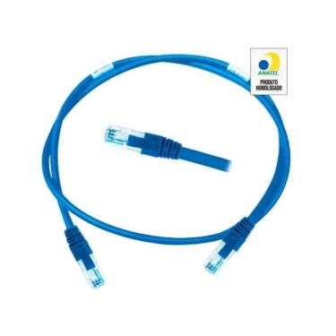 Imagem de Patch Cord Cat6 2,5m Azul Nexans