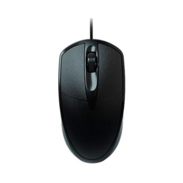 Imagem de Mouse USB K-Mex MO-E433 - 1000dpi - Ergonômico - Preto - MOE433US019CB