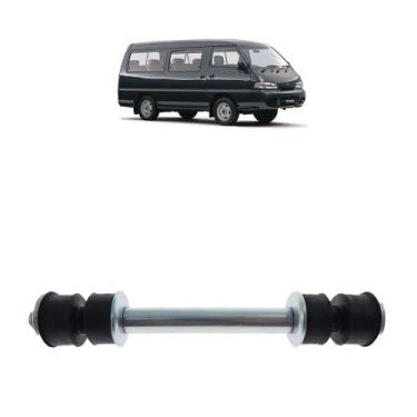 Imagem de Bileta dianteira completa reforçada hyundai h100 1997 a 2012 - KIT E C