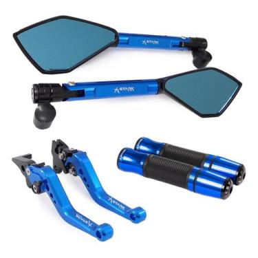 Imagem de Manete Manopla Retrovisor Titan Fan Start Cargo Lona Pop - Stark Race,
