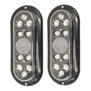 Imagem de Par Lanterna Prova D' Água Led Cristal Carretinha Reboque - Outliers