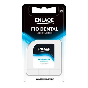 Imagem de Fio Dental Enlace 50m - Embalagem com 12 Unidades