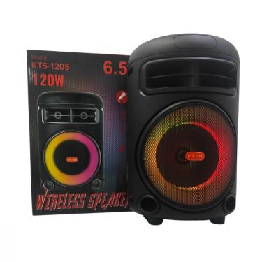 Imagem de Caixinha De Som Bluetooth Led 120w Entrada P10 Altomex