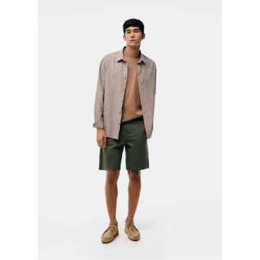 Imagem de Bermuda Hering Reta Em Sarja Masculina-Masculino