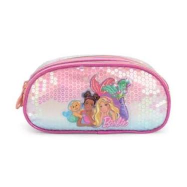 Imagem de Estojo Escolar 3 Compartimentos Barbie Dream - EI35905BB - Maxlog - RO