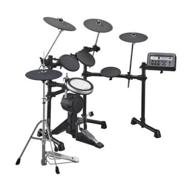 Imagem de Bateria eletrônica yamaha dtx6k2-x kit modulo e rack dmr6 pads dtp62-x