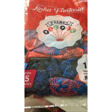 Imagem de BALÃO DECORADO TEIA DE ARANHA (SPIDER MAN) - SORTIDO - PIC PIC Nº 10 -