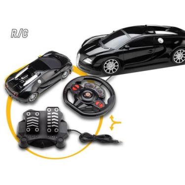 Imagem de Carrinho de Controle Remoto Racing Control Midnight Preto - MULTIKIDS