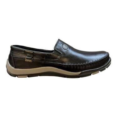 Imagem de Mocassim Masculino Tertuliano 57 Ultraconforto Solado Emborrachado Cou