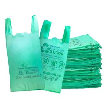 Imagem de Sacola Ecologica Lei SP 2kg 40x50 Verde