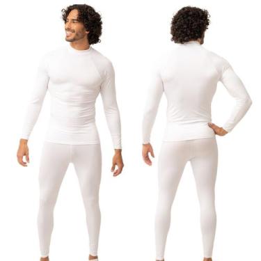 Imagem de Conjunto Térmico Blusa e Calça Proteção Uv50+ Solar Segunda Pele Uniss