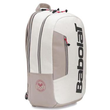 Imagem de Mochila Babolat Lite Wimbledon Branca e Cinza