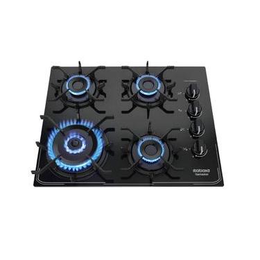 Imagem de Cooktop Itatiaia Itamaster 4 Bocas Vidro Preto Bivolt 3700000341