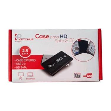Imagem de Case para HD sata 3.5 ketchup