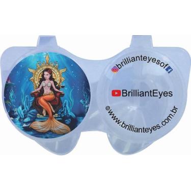 Imagem de Estojo para Lentes de Contato Brilliant Eyes - Transparente - no-brand