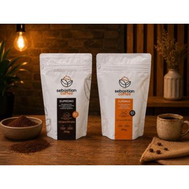 Imagem de Café Especial Moído - Kit 2 Sabores - Sebastian Coffee