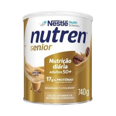 Imagem de Nutren Senior Café com Leite - 740g - (Nestle) - Nestlé