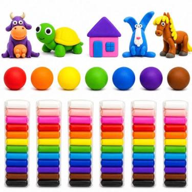 Imagem de Massinha Pula Pula Macia EVA Lembrancinha Festa Infantil p/ Sacolinha 
