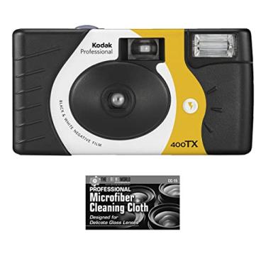 Imagem de Kodak Tri-X 400 câmera flash de uso único (27 exposições) com pano de microfibra