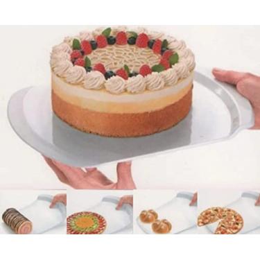 Imagem de Espátula Plástica Salva Bolos, Pizza, Torta - Plástica