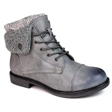 Imagem de CLIFFS BY WHITE MOUNTAIN Bota feminina estilo caminhada Duena, Cinza, 11