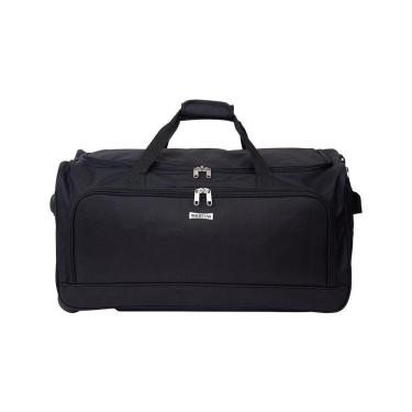 Imagem de Sacola Grande Sestini Com Carrinho Move Preta