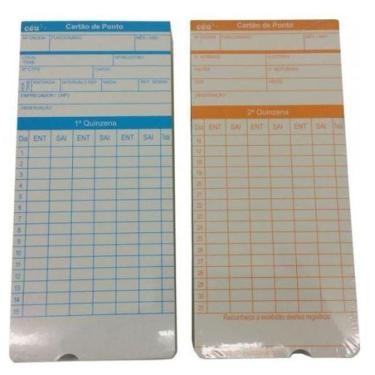 Imagem de Cartão De Ponto Relógio Cartográfico /M2 Md01 - 50 Un