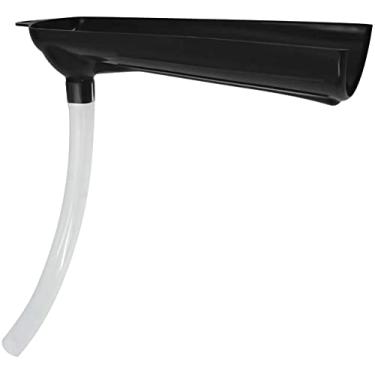 Imagem de Funil de óleo HDBUBALUS sem gotejamento preto, material ABS, para motocicletas Harley exceto V-Rods