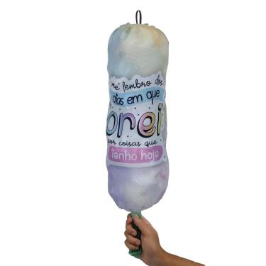 Imagem de Puxa Saco Tecido Me Lembro Dos Dias Dispenser Porta Sacolas