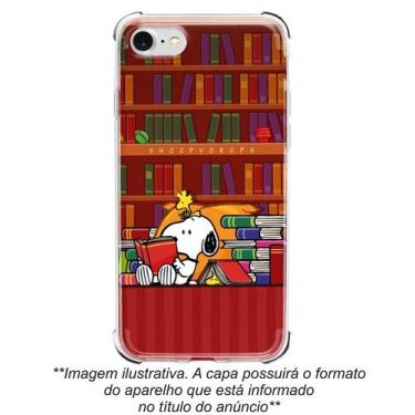 Imagem de Capinha Capa Para Celular Iphone 7 / 7S (4.7") - Snoopy Book Snp12 - F