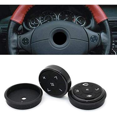 Imagem de Botão universal para controle de volante de carro, botão de DVD sem fio, navegação GPS, carro, volante e controle remoto