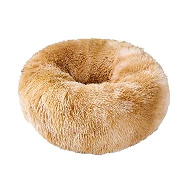 Imagem de Camas de cachorro cama de cachorro calmante donut fofo cama de gato donut redonda donut cama para animais de estimação para gatos e cães pequenos aconchegante macio interior gato cama almofada para animais de estimação, 12, G