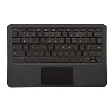 Imagem de Substituição para HP Chromebook 11 G7 EE Laptop Apoio de Palma Teclado Touchpad Montagem Parte L52573-001 EA0G5003010