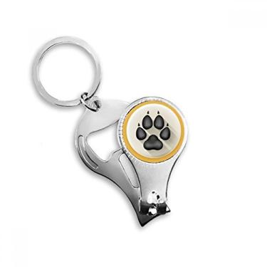 Imagem de Chaveiro Lovely Dog Claws preto padrão cortador de unhas