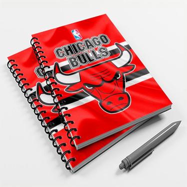 Imagem de Caderno Universitário 96 Fls Basquete Chicago Bulls