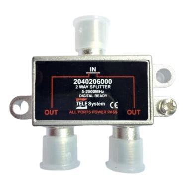 Imagem de Divisor 1x2 Alta e Baixa Frequência 5-2400Mhz