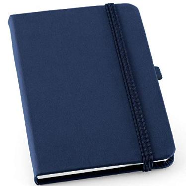 Imagem de Caderneta de Anotações 12x17cm 80 Folhas Sem Pauta (Azul)