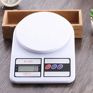 Imagem de Escala de cozinha Maserfaliw 10 kg/1 g de grão de café digital material de escama de cozinha para assar alimentos – branco 10 kg/1 g, mais prática quente vendas necessidades.
