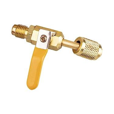 Imagem de Esquirla Válvula de carregamento Adaptador de segurança para líquidos Ferramentas de refrigeração rápido Válvula de segurança para ar condicionado leve,