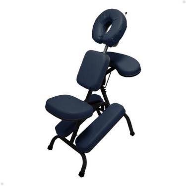 Imagem de Cadeira De Massagem Quick Massage De Metal Estrutura Preta - Legno