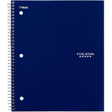 Imagem de Caderno Blue Five Star 1 assunto com encaderna o espiral, 28 cm x 21 cm, com 100 folhas pautadas pela faculdade