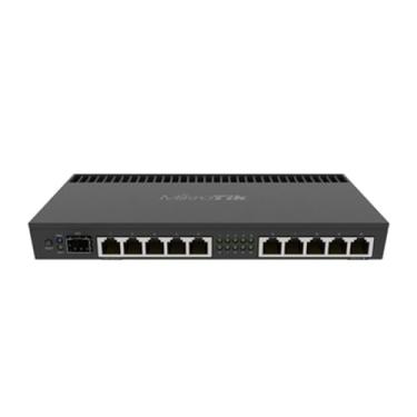 Imagem de Roteador Mikrotik Gigabit 10P +1 SFP+ RB4011iGS+RM