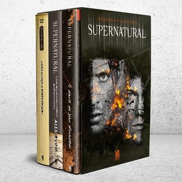 Imagem de Coleção Supernatural - Edição Oficial de Colecionador - Box com 3 Livros + pôster + 3 marcadores