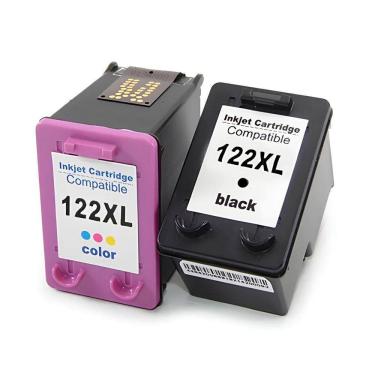 Imagem de Kit Cartucho Para Impressora J510a 122xl compatível