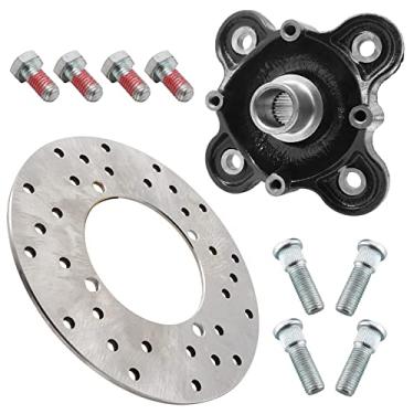 Imagem de Parafusos de rotor de freio do cubo da roda traseira para Polaris Ranger 900 1000 Diesel 570-Full-Size Brutus GEM eM1400 M1400 Pro-XD