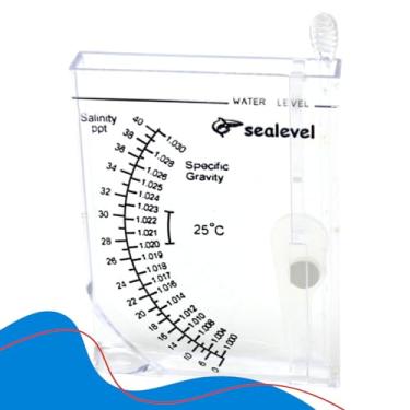 Imagem de Medidor de Salinidade para Aquario Água Salgada - Densímetro para Aquário - Novo Modelo - Cód.DensV2