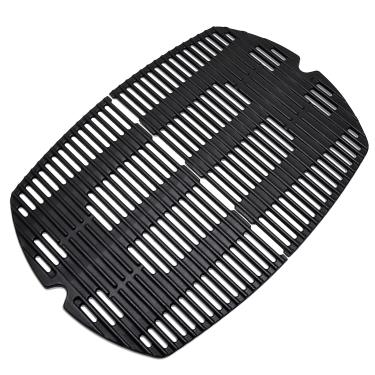 Imagem de Criditpid 7646 7584 Grelhas de cozinha para Weber Q3200 Q300 Q320 Q3000 Series Grill Parts, peças de substituição de grelha de ferro fundido para Weber 586002 57060001 404341 acessórios de