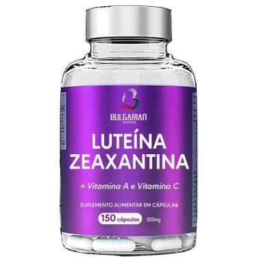 Imagem de 5 Lu teína Zeaxantina + Vitamina A + Vitamina C 150 Cápsulas 500mg-Unissex