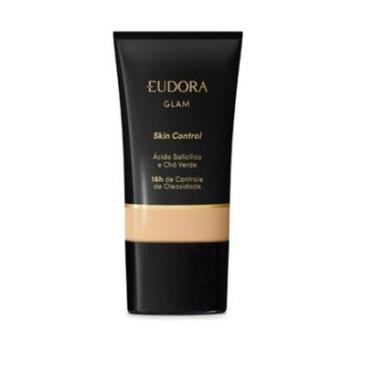 Imagem de Base Eudora Líquida Glam Skin Control Cor 10-Unissex