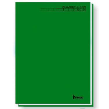 Imagem de Caderno Pedagógico C.D. Brochura 1X1cm Tamoio - Quadriculado Verde